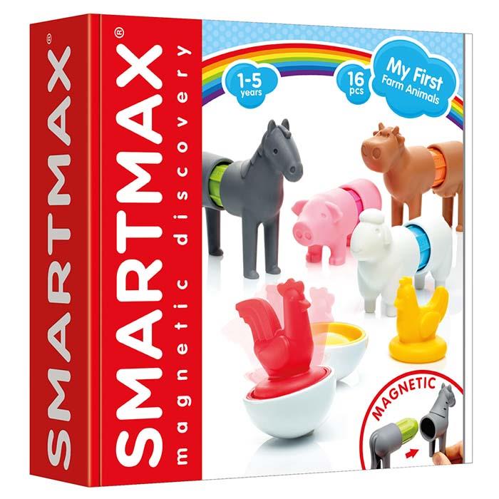 Zabawka magnetyczna Smartmax My First Farm Animals