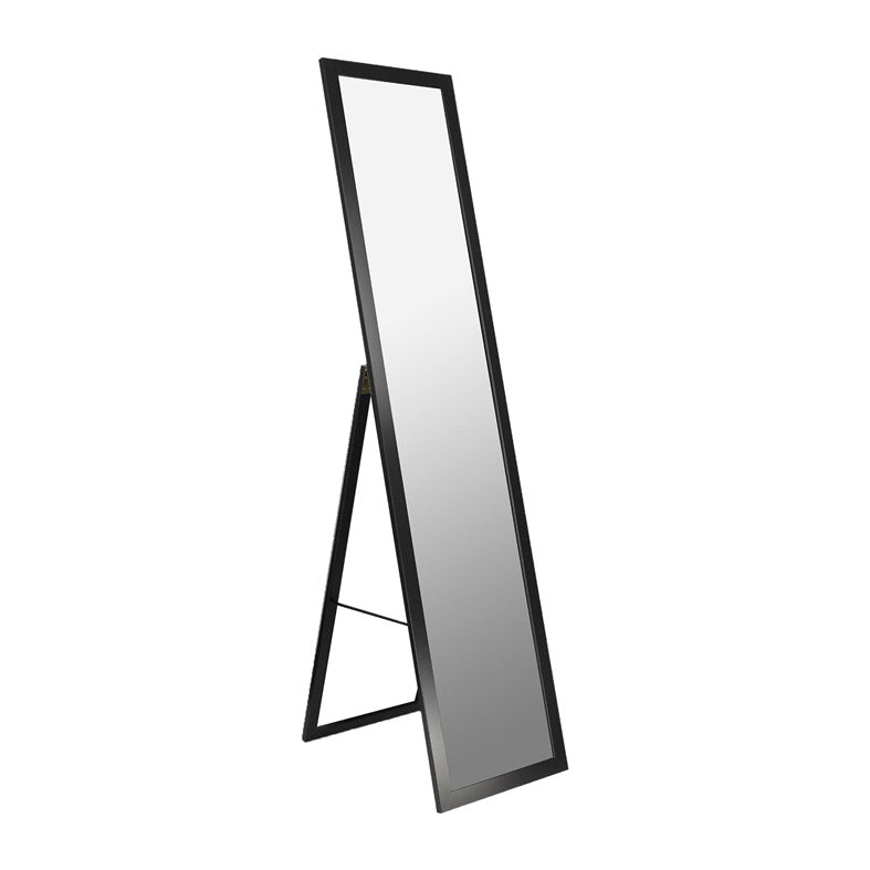 VEIDROD PASTATOM SU RĖMU 156X36 CM JUODA