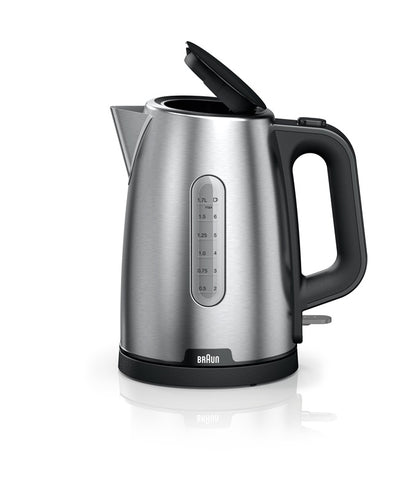 Czajnik elektryczny Braun PurShine WK1500BK, 1,7 l, srebrny