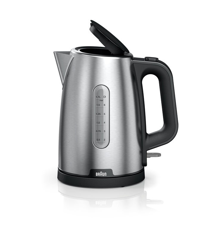 Czajnik elektryczny Braun PurShine WK1500BK, 1,7 l, srebrny
