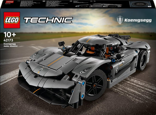 LEGO® Technic Hypercar Koenigsegg Jesko Absolut Grey 42173