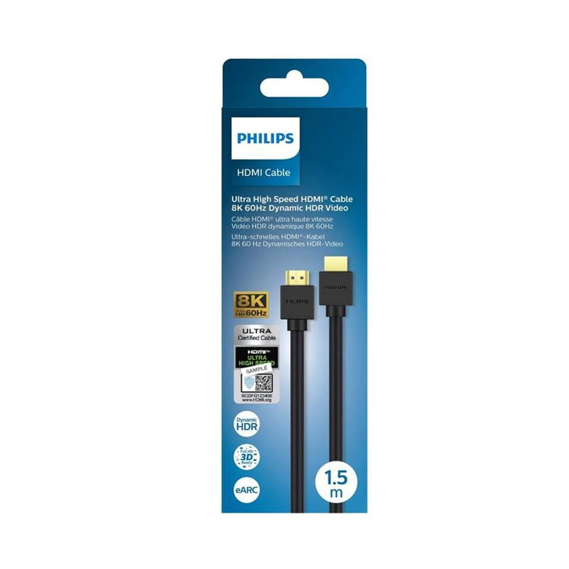 Kabel PHILIPS HDMI M, HDMI M, 1,5m, czarny SWV9431/00