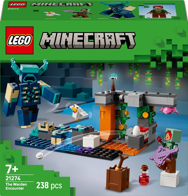 LEGO® Minecraft The Warden Encounter 21274 Building Kit