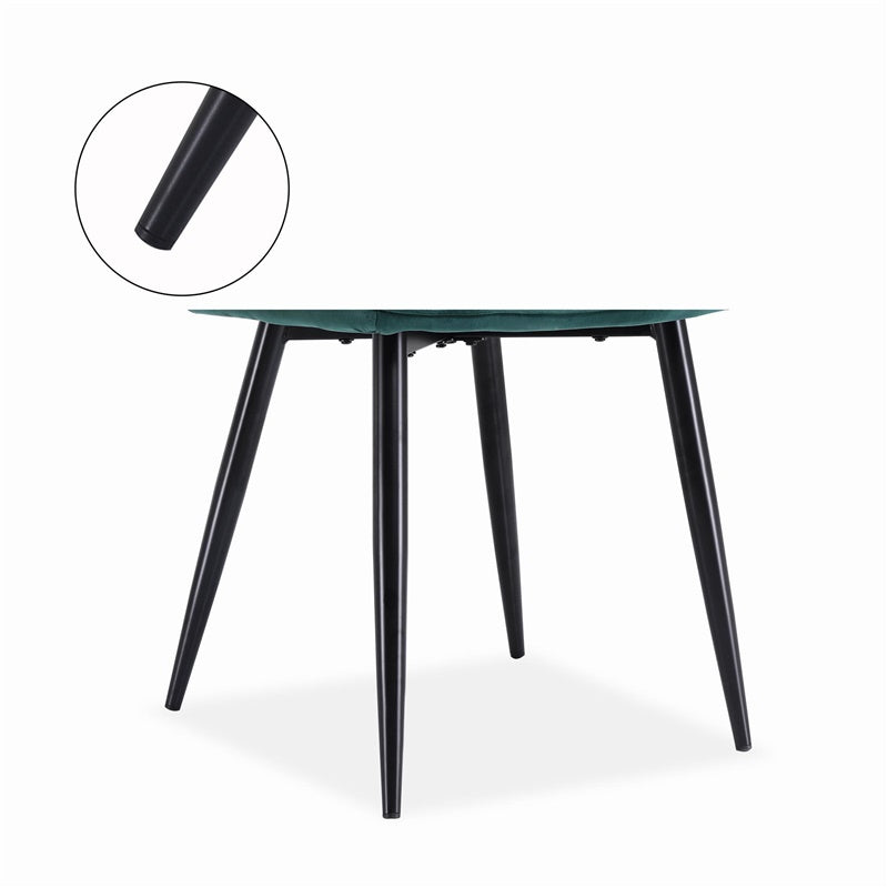 Dining chair Halmar K487, dark green