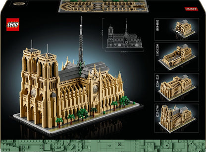 Konstruktorius LEGO® Architecture Paryžiaus Notre-Dame 21061