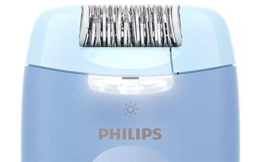 Epiliatorius Philips Series 4000 BRE247/00, mėlyna