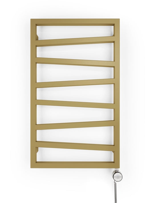 Elektrinis rankšluosčių džiovintuvas ZigZag aukso 50x83,5cm