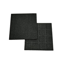 Płytka gumowa, 50 x 50 x 2 cm, czarna