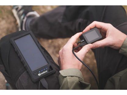 Nešiojamas įkroviklis Sandberg Solar, 16000 mAh, juoda