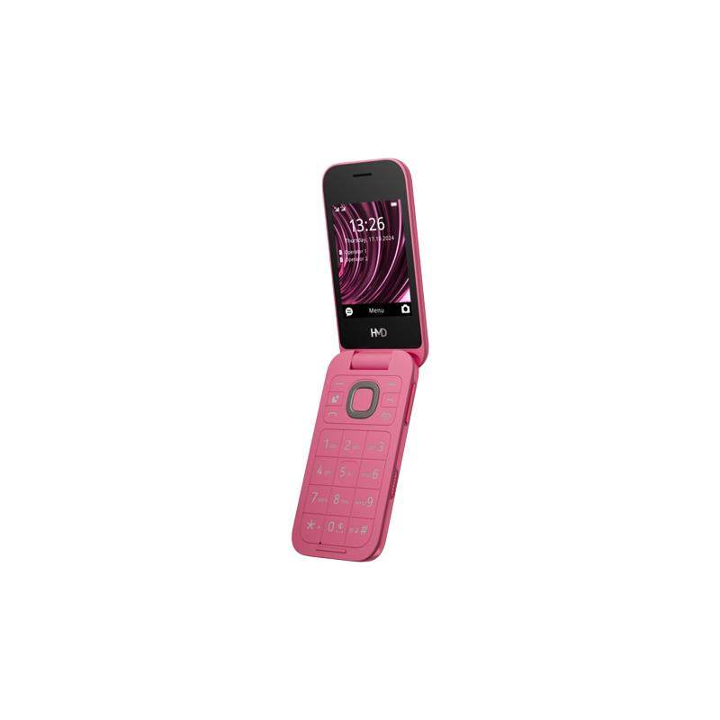 Telefon komórkowy HMD 2660 Flip, 128 MB, czerwony