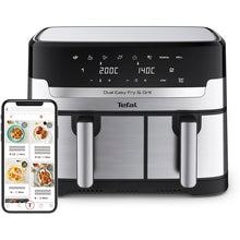 Frytkownica beztłuszczowa Tefal Dual Easy Fry & Grill, 8.3 l