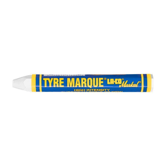 Dažų lazdelė gumai Markal Tyre Marque BALTA 12,7 mm