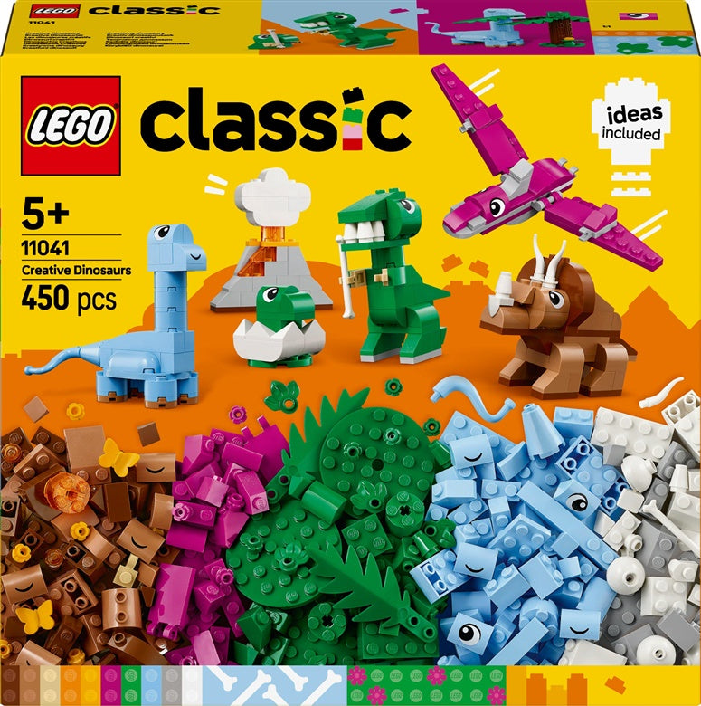 LEGO® Classic Kreatywne Dinozaury 11041, 450 elementów