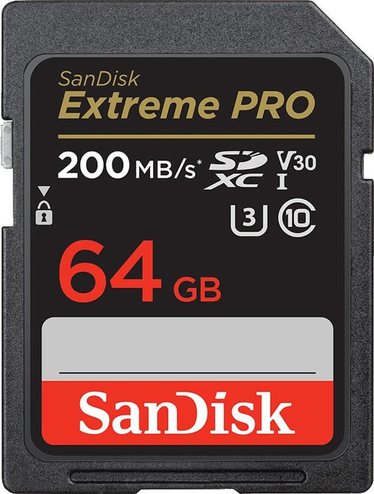 KORTELĖ ATMINTIES SDXC PRO SANDISK 64 GB
