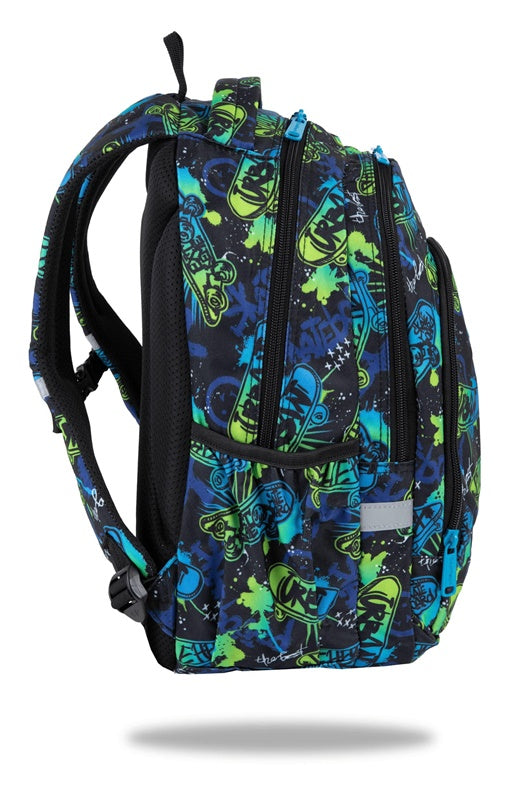 COOLPACK PRIME PRO BACKPACK SKATE NIGHT