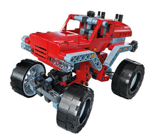 Clementoni Monster Truck 75038BL Construction Set, plastic