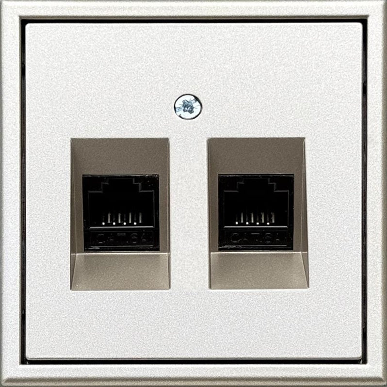 Kompiuterio lizdas LIREGUS MODERN, 2vt., šampano spalvos
