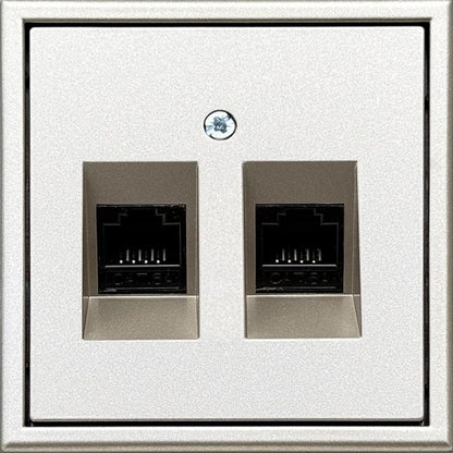 Kompiuterio lizdas LIREGUS MODERN, 2vt., šampano spalvos