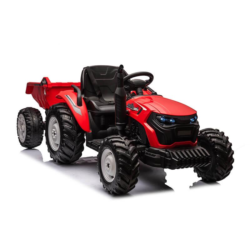 Dziecięcy traktor elektryczny Hatis, kolor czerwony