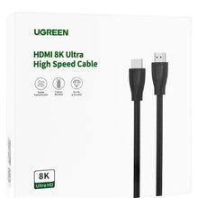 Кабель UGREEN HDMI M, HDMI M, 3 м, черный 80404