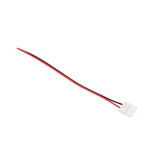 ZŁĄCZE TAŚMA LED 2PIN 10MM Z KABLEM