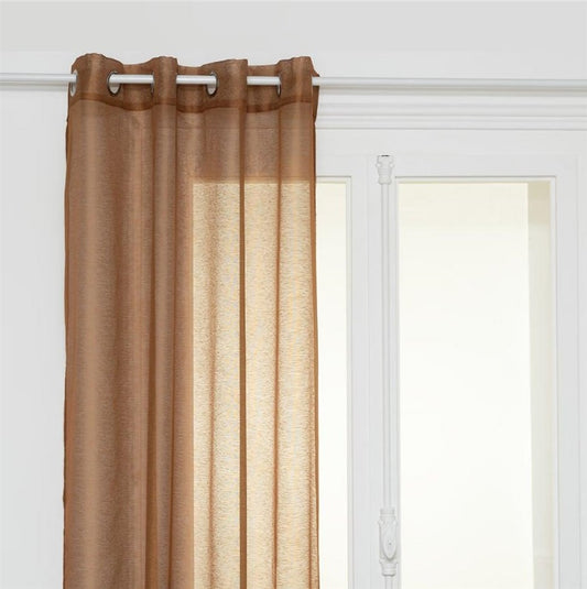 Day curtain Moly, cinnamon color, 135 cm x 240 cm