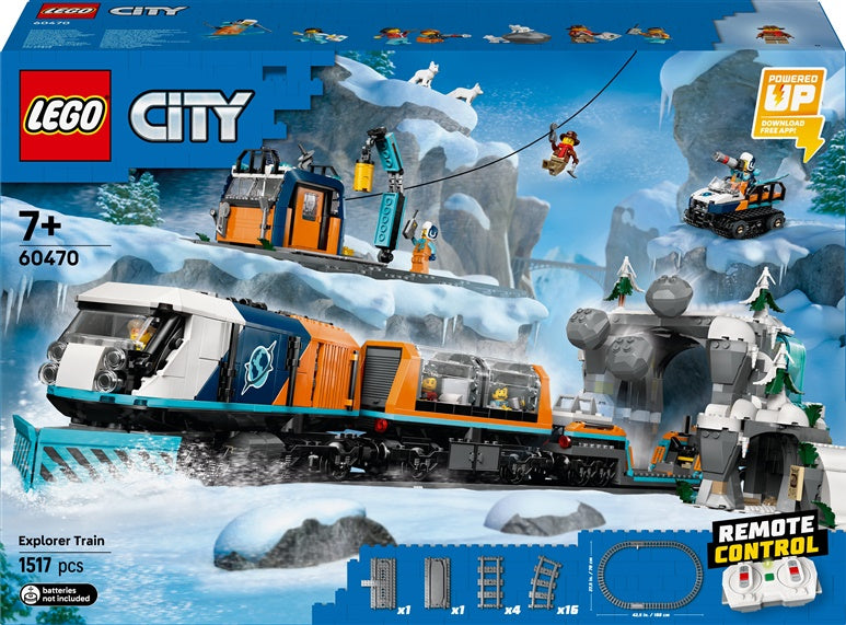 Konstruktorius LEGO® City Explorers Polar Express Train