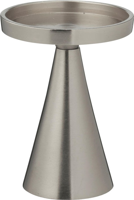 Žvakidė A67102360, aliuminis, 13 cm, sidabro sp.