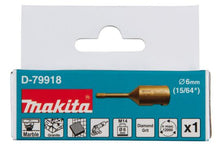 Makita Diamond Core Drill Bit (M14), D-79918, 6 mm