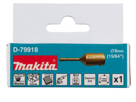 Makita Diamond Core Drill Bit (M14), D-79918, 6 mm