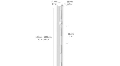 Profil Dolle, 495 mm x 17 mm