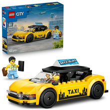 Konstruktorius LEGO® City Geltonasis taksi 60487, 122 vnt.