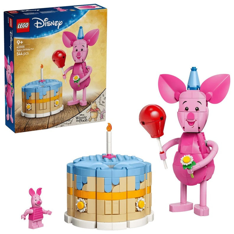 Klocki LEGO Disney Rozrywka Prosiaczka 43305, 544 szt.