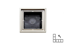 Surface mounting frame LIREGUS MODERN, champagne color