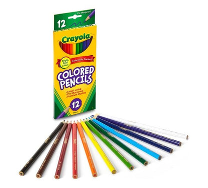 Spalvotieji pieštukai Crayola, 12 vnt.