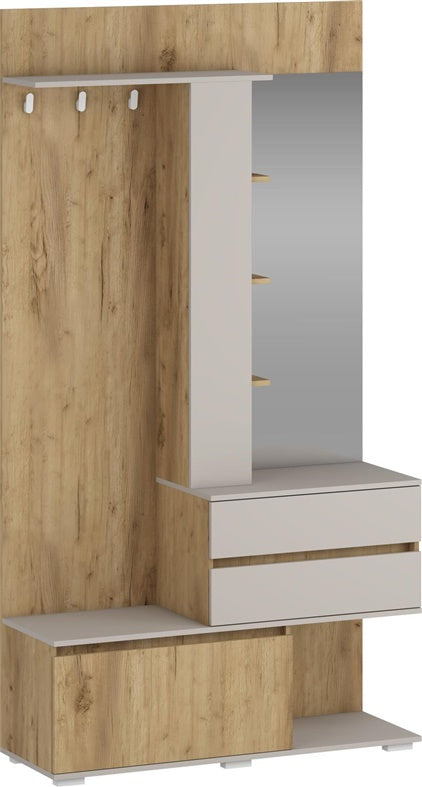 SPINTA PRIEŠ 120X223X41CM RUDA-KAŠ