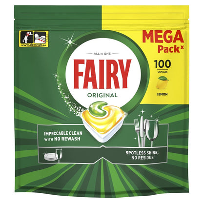 KAPSULĖS IND FAIRY ALLINONE LEMON 100VNT