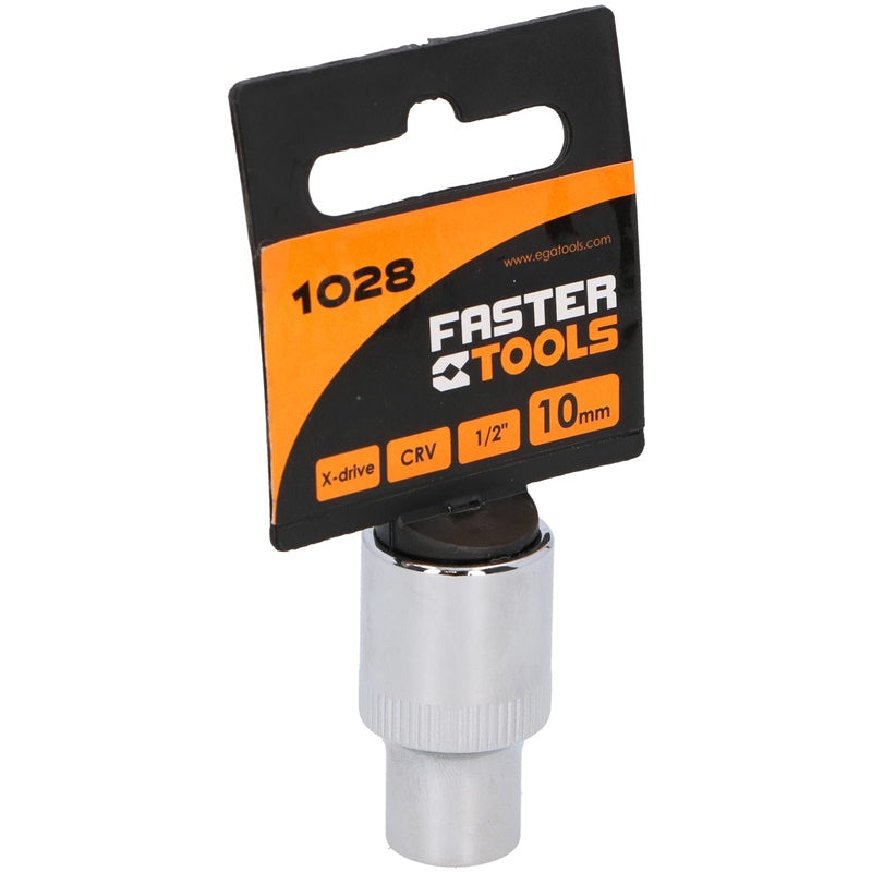 Varžtų galvutė Faster Tools 1/2" 10 mm 1028