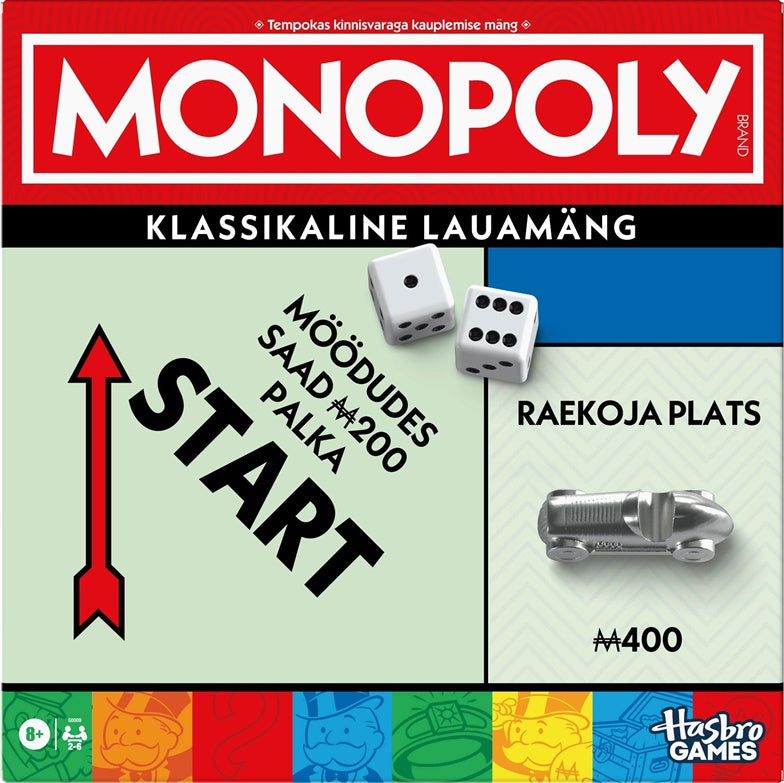 Monopolis Hasbro Gaming Classic, EE