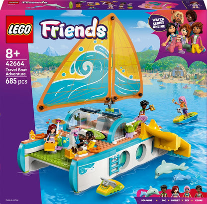 LEGO® Friends Travel Boat Adventure 42664 Building Toy