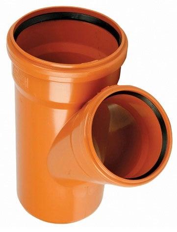 Outdoor sewage branch Wavin, Ø 110 / 110 mm, 45°