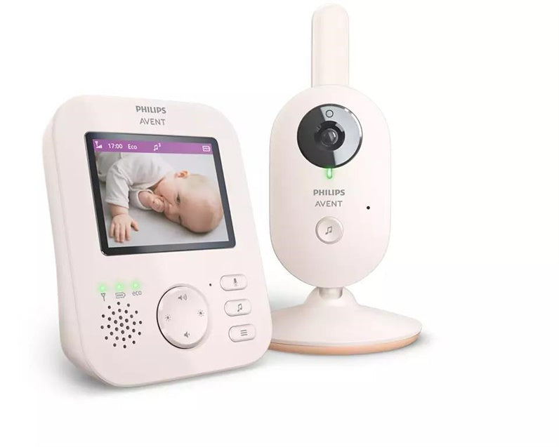 Philips Avent SCD881/26 Video Baby Monitor, white