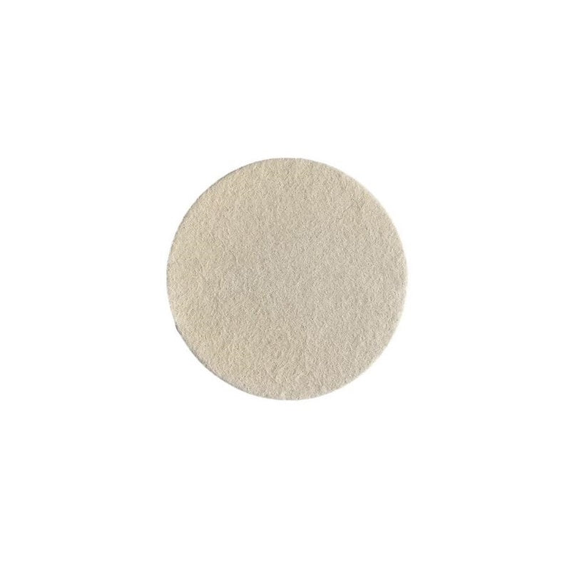 Polishing disc 125x5mm, soft, hook and loop