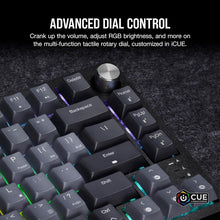 Klawiatura Corsair K65 PLUS EN, czarno-szara, bezprzewodowa