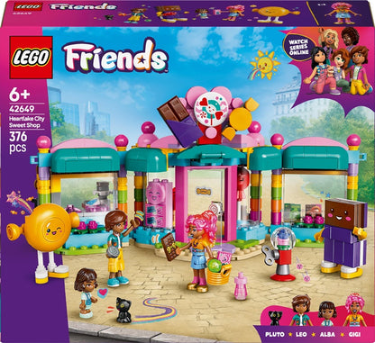 LEGO® Friends Heartlake City Sweet Shop 42649, 376 vnt.