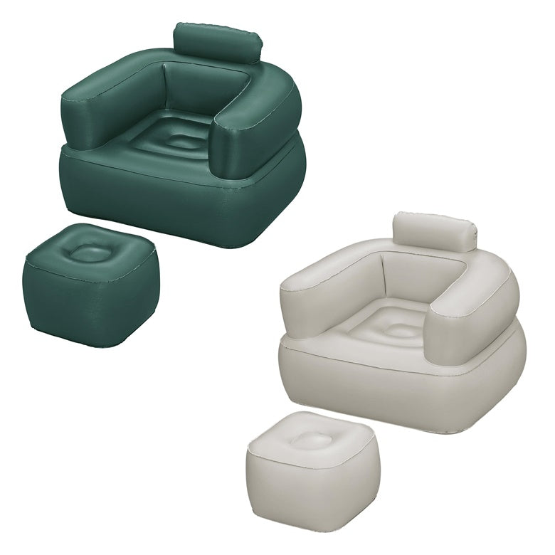 Inflatable Lounger Bestway Comfi Cube, 107 cm x 99 cm
