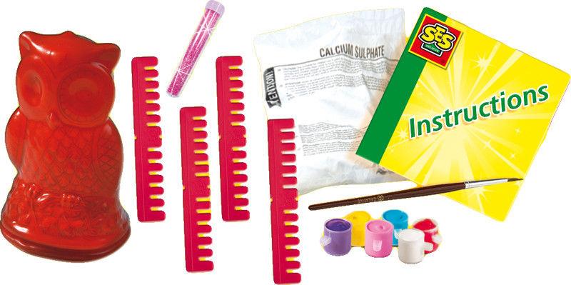 Gipsinių figūrų gaminimo rinkinys SES Creative 01285