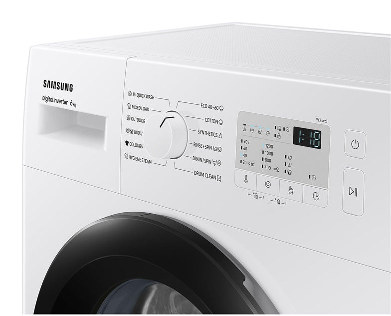 Pralka Samsung WW60A3120BH, 6 kg, biała