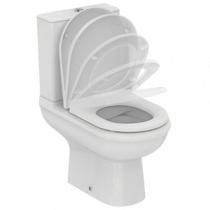 Kompakt WC stojący Ideal Standard Exacto, z deską, 360x625 mm