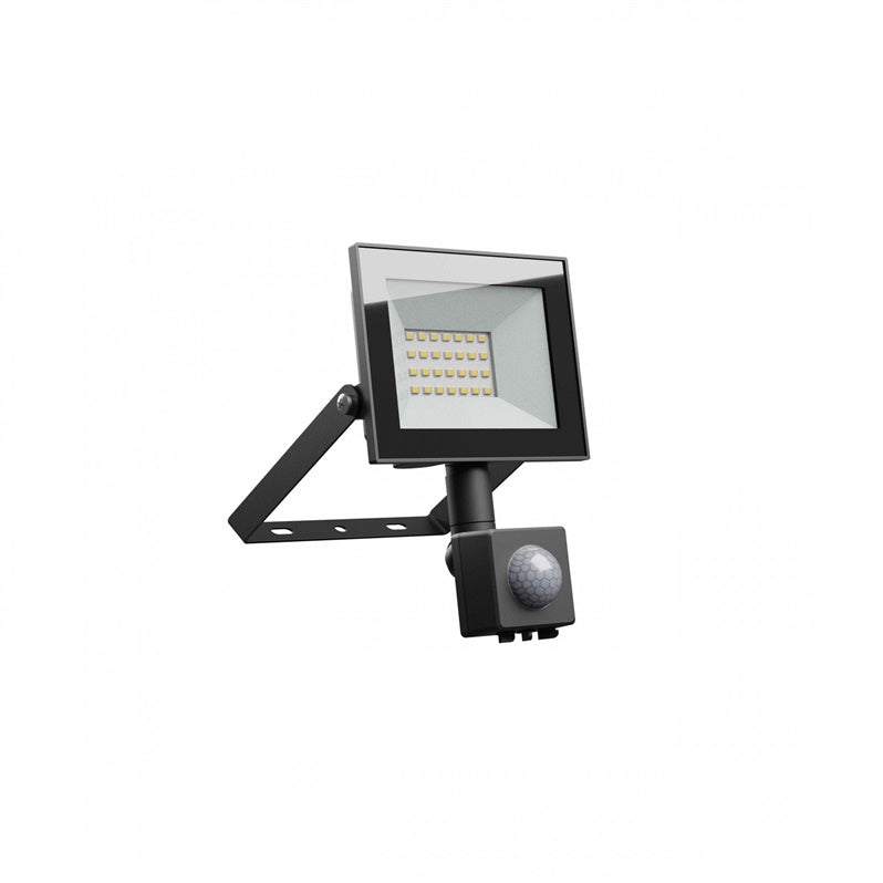 REFLEKTOR LED ZEWNĘTRZNY Z CZUJNIKIEM RUCHU 20W 230V NW IP44